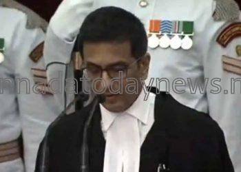 ಸಿಜೆಐ ಆಗಿ ನ್ಯಾಯಮೂರ್ತಿ ಡಿ.ವೈ. ಚಂದ್ರಚೂಡ್‌ ಅವರು ಇಂದು ಪ್ರಮಾಣ ವಚನ ಸ್ವೀಕಾರ