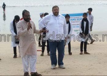 ಶಿಕ್ಷಣ ಜಾಗೃತಿ ಮೂಡಿಸುವ ಬೀದಿನಾಟಕದೊಂದಿಗೆ ರಾಷ್ಟಿçÃಯ ಶಿಕ್ಷಣ ದಿನ ಆಚರಿಸಿದ ನ್ಯೂ ಶಮ್ಸ್ ಸ್ಕೂಲ್ ವಿದ್ಯಾರ್ಥಿಗಳು