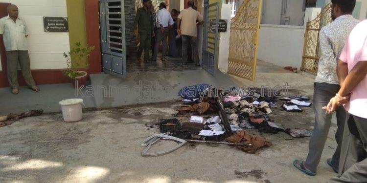 ನಾಗಮಂಗಲದ ಮನೆ ಒಂದರಲ್ಲಿ ವಿದ್ಯುತ್ ಶಾರ್ಟ್ ಸರ್ಕ್ಯೂಟ್