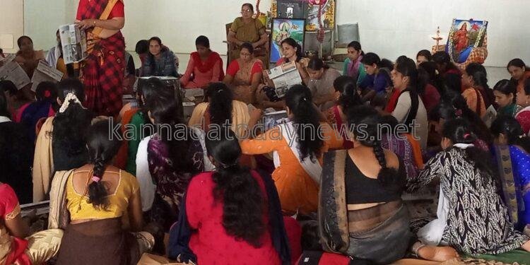 ಆರೋಗ್ಯ ಭಾರತಿ ಭಟ್ಕಳ ಸೇವಾ ಭಾರತಿ ಮತ್ತು ಸಂಘ ಪರಿವಾರದ ಸಹಯೋಗದಲ್ಲಿ ನಡೆಯಿತು ಸ್ವಉದ್ಯೋಗ ಕಾರ್ಯಾಗಾರ