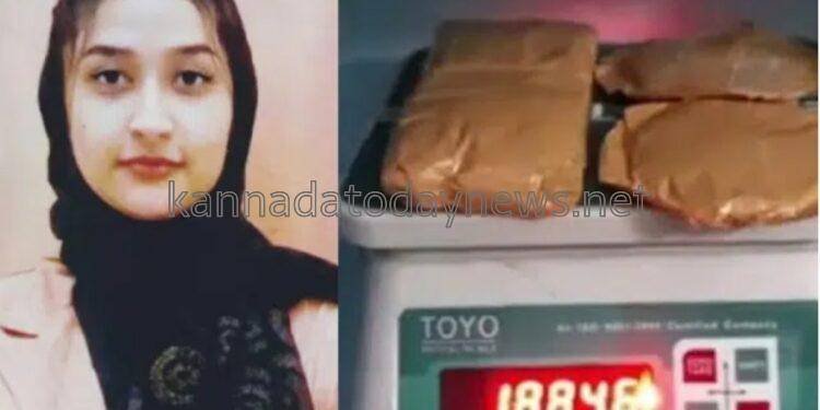 ತನ್ನ ಒಳ ಉಡುಪಿನಲ್ಲಿ 1 ಕೋಟಿ ರೂ. ಮೌಲ್ಯದ ಚಿನ್ನಾಭರಣ ಬಚ್ಚಿಟ್ಟು ಸಾಗಾಟ ಮಾಡುತ್ತಿದ್ದ ಯುವತಿಯ ಬಂಧನ