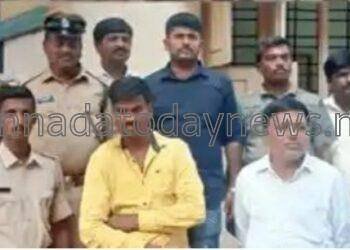 ಎರಡು ತಲೆ ಹಾವು ಮಾರಾಟಕ್ಕೆ ಯತ್ನಿಸಿದ ಪಿಡಿಒ ಕಾಂತರಾಜು ಸೇರಿ ಮೂವರ ಬಂಧನ