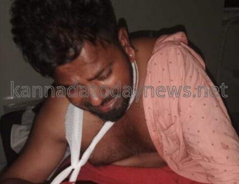 ಕಾಂಗ್ರೆಸ್ ತೊರೆದು ಬಿಜೆಪಿ ಸೇರ್ಪಡೆಯಾಗಿದ್ದ ಕಾರ್ಯಕರ್ತನ ಮೇಲೆ ಕಾಂಗ್ರೆಸ್ ಕಾರ್ಯಕರ್ತರಿಂದ ಮಾರಣಾಂತಿಕ ಹಲ್ಲೆ