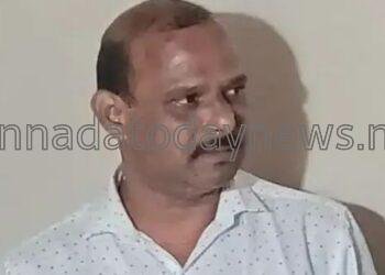 ಕಡು ಭ್ರಷ್ಟ ಲಂಚಬಾಕ ಕಂದಾಯ ನಿರೀಕ್ಷಕ ಮಂಜುನಾಥ್ ಲಂಚ ಪಡೆಯುವಾಗ ಲೋಕಾಯುಕ್ತ ಬಲೆಗೆ
