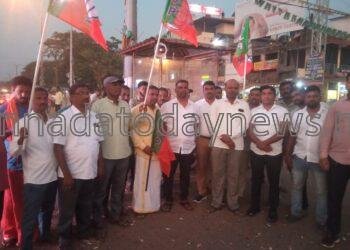 ಭಾರತದ ಈಶಾನ್ಯ ರಾಜ್ಯಗಳಾದ ತ್ರಿಪುರ,ನಾಗಾಲ್ಯಾಂಡ್ ಮೇಘಾಲಯಗಳ ಚುನಾವಣೆಯಲ್ಲಿ ಬಿಜೆಪಿ ಅಭೂತ ಪೂರ್ವ ಗೆಲುವು- ಭಟ್ಕಳ ಬಿಜೆಪಿ ಘಟಕದಿಂದ ಸಂಭ್ರಮಾಚರಣೆ