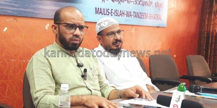 ಭಟ್ಕಳ ತಂಜಿಮ್ ಇನ್ನು ಯಾವ ಪಕ್ಷಕ್ಕೂ ಬೆಂಬಲ ಘೋಷಣೆ ಮಾಡಿಲ್ಲ – ತಂಜೀಂ ಸಂಸ್ಥೆಯ ರಾಜಕೀಯ ವಿಭಾಗದ ಸಂಚಾಲಕ ಇಮ್ರಾನ ಲಂಕಾ