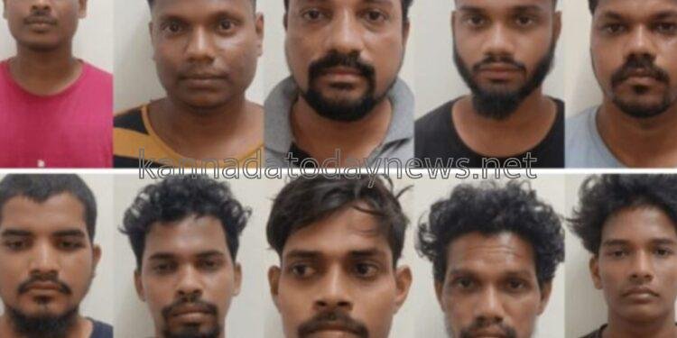 ಕಾರವಾರದಲ್ಲಿ ಕರ್ತವ್ಯನಿರತ ಪೊಲೀಸ್ ರ ಮೇಲೆ ಹಲ್ಲೆ -11 ಜನ ಆರೋಪಿಗಳ ಬಂಧನ