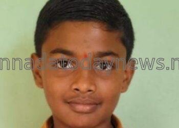 ಕಾರು ಮತ್ತು ಸ್ಕೂಟರ್ ನಡುವೆ ಭೀಕರ ಅಪಘಾತದಲ್ಲಿ ಶಾಲಾ ಬಾಲಕ ಸ್ಥಳದಲ್ಲೇ ಸಾವು