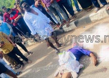 ಬೈಂದೂರಿನಲ್ಲಿ ರಸ್ತೆ ದಾಟುತ್ತಿದ್ದ ವೇಳೆ ಪಾದಾಚಾರಿಗೆ ಕಾರು ಢಿಕ್ಕಿ -ಪಾದಾಚಾರಿ ಸ್ಥಳದಲ್ಲೇ ಸಾವು