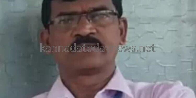 ಲಾರಿ ಹರಿದು ಸರ್ಕಾರಿ ಶಾಲೆ ಶಿಕ್ಷಕ ಉಮೇಶ್ ಸಾವು