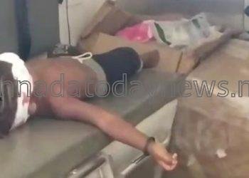 ರಸ್ತೆ ಬದಿ‌ ಮಲಗಿದ್ದ ಕಾರ್ಮಿಕರ ಮೇಲೆ ಹರಿದು ಕಾರು-5 ಜನರಿಗೆ ಗಂಭೀರ ಗಾಯ