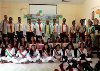 ದುರ್ಗಾಪರಮೇಶ್ವರಿ ಪ್ರೌಢಶಾಲೆ ಮತ್ತು ಭಟ್ಕಳ ತಾಲೂಕ ಕನ್ನಡ ಸಾಹಿತ್ಯ ಪರಿಷತ್ತು ಸಹಯೋಗದಲ್ಲಿ ದೇಶಭಕ್ತಿ ಗೀತೆ ಹಾಗೂ ಭಾಷಣ ಸ್ಪರ್ಧೆ ಯಶಸ್ವಿ.