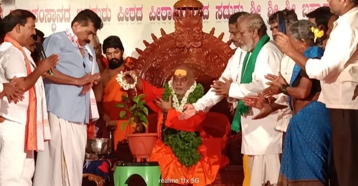 ದಶ ಲಕ್ಷ ಗಿಡ ನೆಡುವ ಅಭಿಯಾನ : ಹಸಿರು ಮತ್ತು ಪರಿಸರ ಜಾಗ್ರತವಾಗಲಿ: ಶ್ರೀ ಶ್ರೀ ಶ್ರೀ ಬ್ರಹ್ಮನಂದ ಸರಸ್ವತಿ ಸ್ವಾಮೀಜಿ.