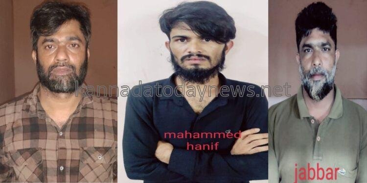 ಭಟ್ಕಳ ನಗರ ಪೊಲೀಸ ಇನ್ಸ್ಪೆಕ್ಟರ್ ಗೋಪಿಕೃಷ್ಣ ಕೆ ಆರ್ ನೇತೃತ್ವದ ಪೊಲೀಸ ತಂಡದಿಂದ ಗೋ ಕಳ್ಳರ ಬಂಧನ