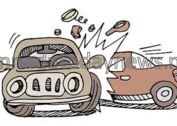 ಬೈಕ್ ಗೆ ಗುದ್ದಿದ ಬಸ: ಇಬ್ಬರು ಸ್ಥಳದಲ್ಲೇ ಸಾವು