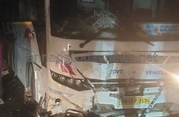 ಹೊನ್ನಾವರ ಶರಾವತಿ ಸೇತುವೆ ಮೇಲೆ ಕೆಎಸ್‌ಆರ್‌ಟಿಸಿ ಬಸ್ ಹಾಗೂ ಬೈಕ್ ನಡುವೆ ಭೀಕರ ಅಪಘಾತ : ಮೂವರು ಸಾವು