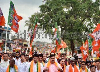 ಚುನಾವಣಾ ಪೂರ್ವದಲ್ಲಿ ಸಾಕಷ್ಟು ಭರವಸೆ ಮೂಡಿಸಿದ್ದ ಕಾಂಗ್ರೆಸ್ ಸರ್ಕಾರ ಇದೀಗ ಭ್ರಷ್ಟಾಚಾರದಲ್ಲಿ ತೊಡಗಿದೆ’ -ಬಿಜೆಪಿ ರಾಜ್ಯಾಧ್ಯಕ್ಷ ಬಿ ವೈ ವಿಜಯೇಂದ್ರ