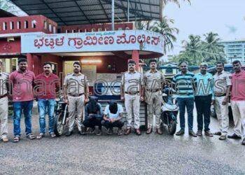 ಭಟ್ಕಳದ ಹೆಬ್ಳೆ ದೇವಸ್ಥಾನದ  ಕಾಣಿಕೆ  ಹುಂಡಿ ಕಳ್ಳತನ ಪ್ರಕರಣದ ಇಬ್ಬರು ಆರೋಪಿಗಳು ಅರೆಸ್ಟ್