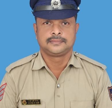 ಭಟ್ಕಳ ನಗರ ಪೊಲೀಸ್ ಠಾಣೆ   ಹೆಡ್ ಕಾನ್ಸ್ಟೇಬಲ್ ದೀಪಕ್ ನಾಯ್ಕ್‌ಗೆ ಡಿಜಿ ಮತ್ತು ಐಜಿಪಿ ಶ್ಲಾಘನಾ ಪದಕ