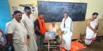 ಸಿದ್ದಾಪುರ ತಾಲೂಕಿನ ವಾಜಗೋಡು ಸರ್ಕಾರಿ ಶಾಲೆಯ ನೂತನ ಕೊಠಡಿಗಳ ಉದ್ಘಾಟನೆ; ಸಮಾಜಸೇವಕ ಅನಂತ್ ಮೂರ್ತಿ ಹೆಗಡೆಗೆ ಸನ್ಮಾನ