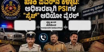ಉತ್ತರ ಕನ್ನಡ: ಮೂವರು PSIಗಳದ್ದು ಎನ್ನಲಾದ ಆಡಿಯೋ ವೈರಲ್; ಸತ್ಯಾಸತ್ಯತೆ ಪರಿಶೀಲನೆಗೆ ಚರ್ಚೆ: ಹಳಿಯಾಳ ಪೊಲೀಸ್ ಠಾಣೆಯ ಹುದ್ದೆ, ಹಣದ ವ್ಯವಹಾರ ಹಾಗೂ ರಜೆ ಕುರಿತ ಸಂಭಾಷಣೆ ಎನ್ನಲಾದ ಧ್ವನಿ ತುಣುಕು ಜಾಲತಾಣದಲ್ಲಿ ವೈರಲ್